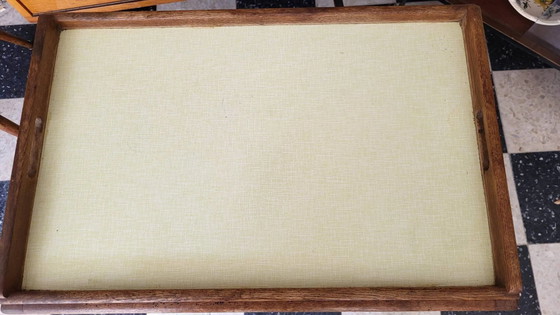 Tavolo di servizio legno & formica anni '50 – Carrelli bar, Wood, Vintage (photo 6 of 8)