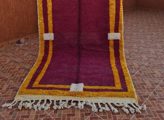 Alfombra bereber hecha a mano 💯 en lana natural 400x300 – Wool (photo 6 of 6)
