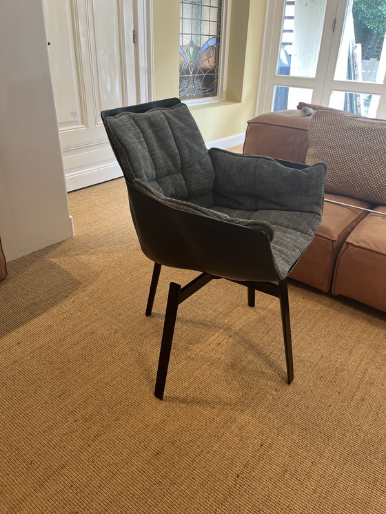 Image 1 of Sedia girevole da pranzo Husk di B&amp;B Italia di Patricia Urquiola