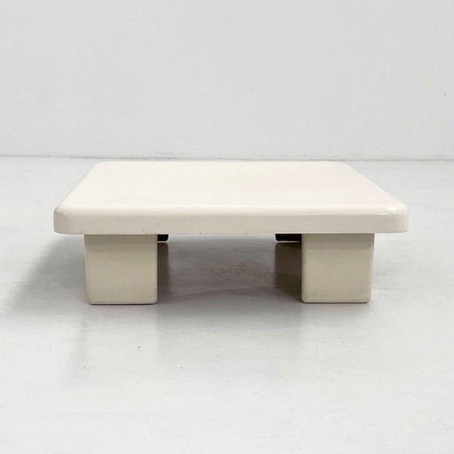 Space Age Fiberglass Side Table from Saporiti, 1970s