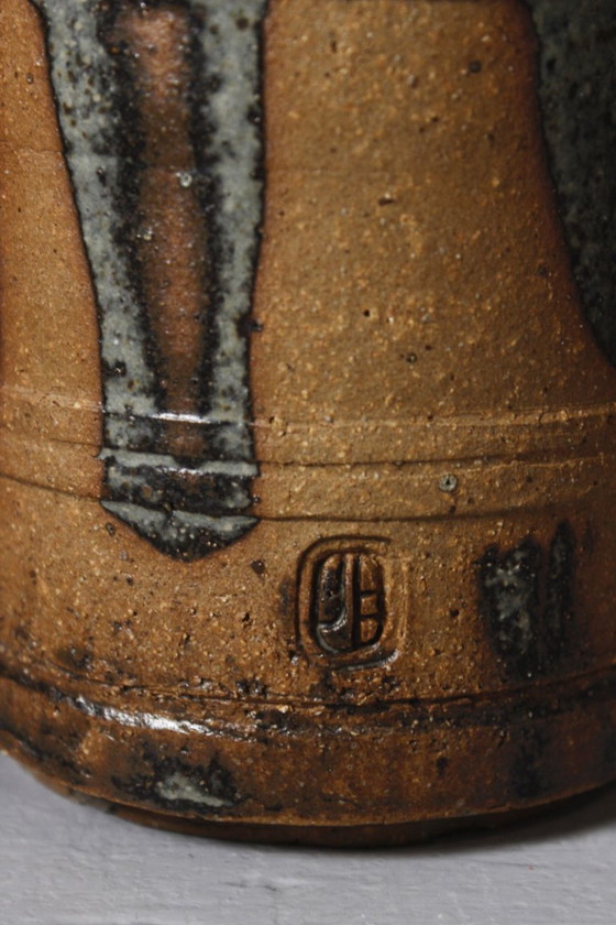 Pat & Jo Rowland Sant Vicens - Large glazed vase circa 1970 – Pat & Joe Rowland, Ceramic (photo 8 of 12)