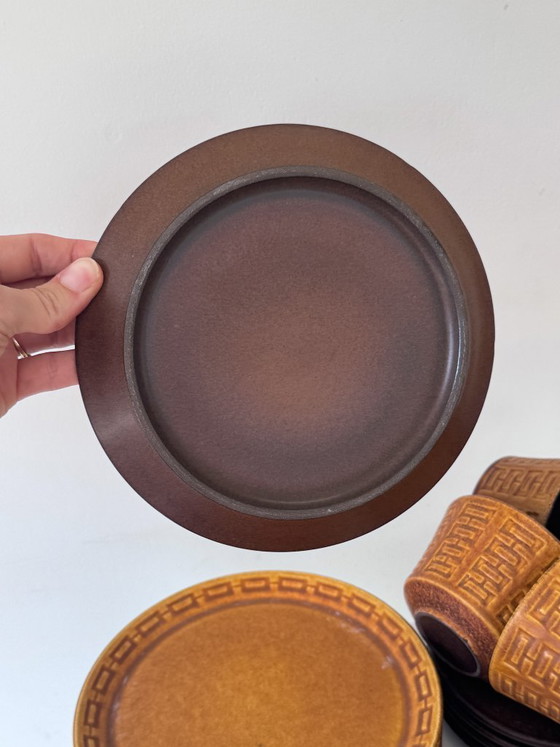 Vintage Ceramano Tea Set 'Epsilon' 1960s with Geometric Relief Pattern – Tableware, Ceramic (photo 11 of 11)