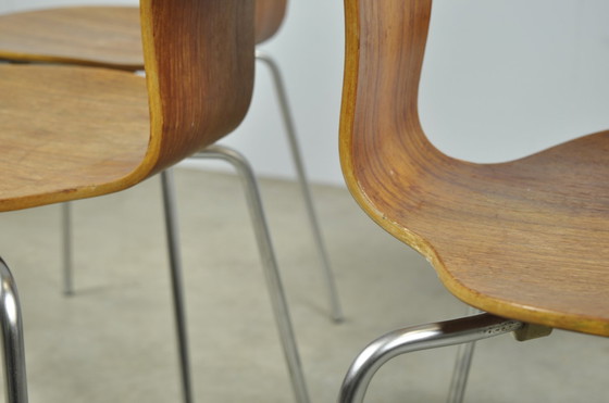 Image 1 of Fritz Hansen / Vintage Mosquito Dining Chairs / Arne Jacobsen / 1960S Denmark