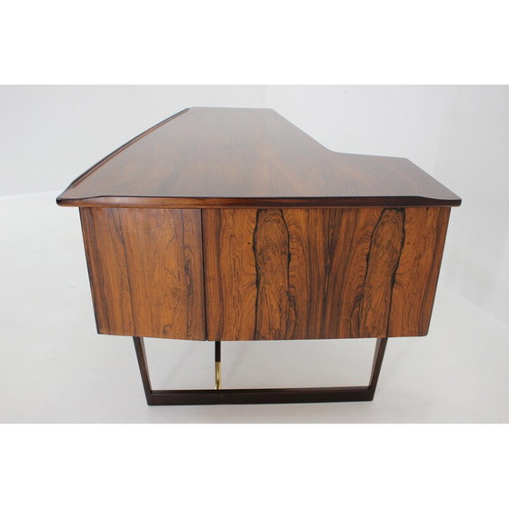 Image 1 of Vintage "Boomerang" desk in rosewood by Peter Løvig Nielsen for Hedensted Møbelfabrik, Denmark 1960s