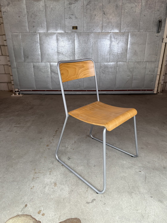 Image 1 of 4x Vintage IKEA School Chairs (Several Present)