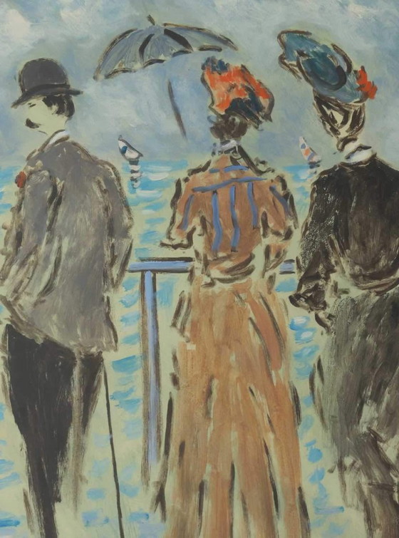 Image 1 of tableau original et signé du peintre Henry Saint-Clair