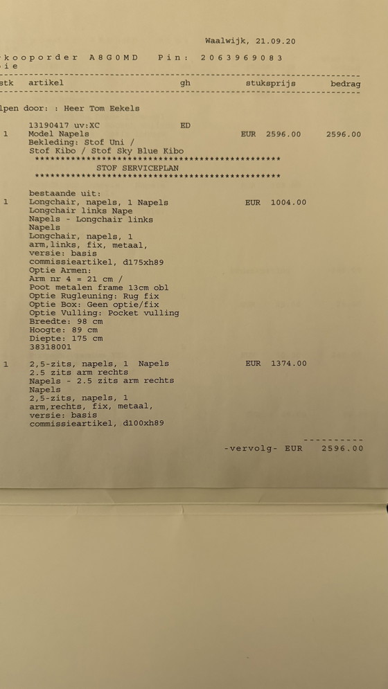 Image 1 of Divano Napoli Henders&Hazel