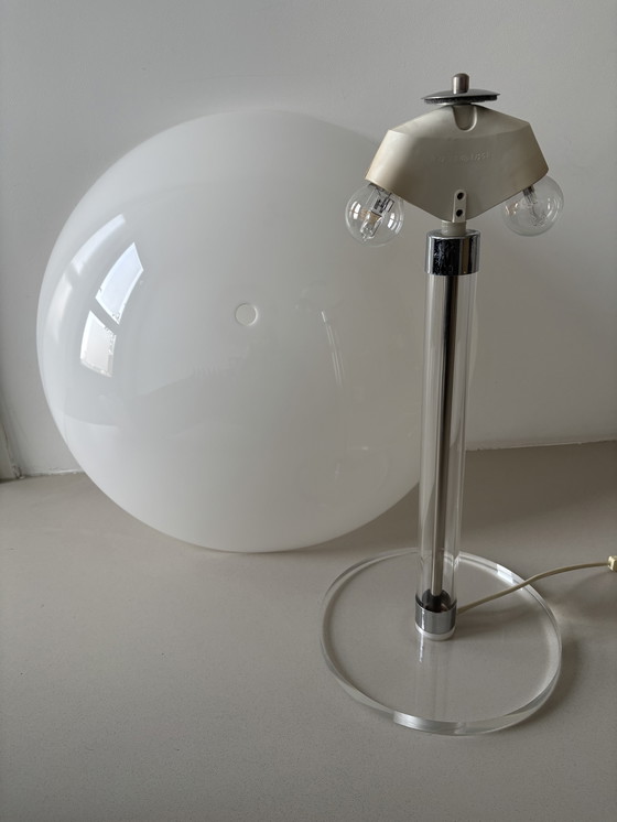 Image 1 of Lampada da scrivania vintage Harco Loor a forma di fungo XL grande, 1970