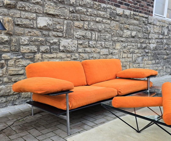 Image 1 of B&B Italia Diesis Sofa Couch Vintage Studio 60s 70s Benches