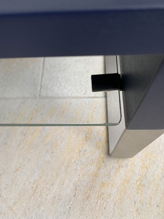 Image 1 of Leolux Aditi table de salon bleu 