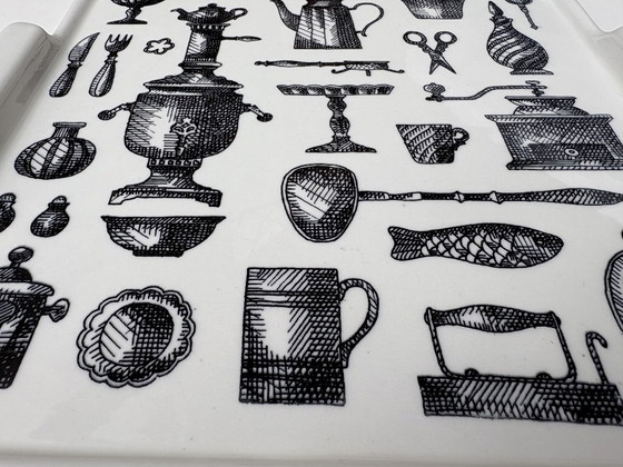 Image 1 of Plateau en porcelaine Arabia - Vintage finlandais des années 1960