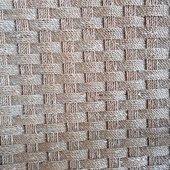 Image 1 of Mid Century Fauteuil Met Zitting Van Zeegraskoord