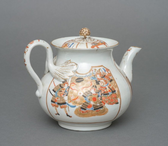 Image 1 of antieke Japanse porseleinen theepot Imari-ware