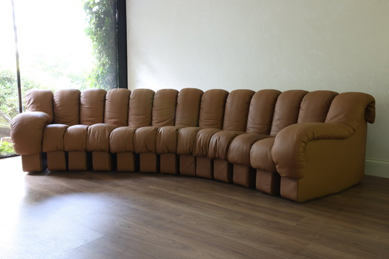 Image 1 of De Sede DS600 "Snake" corner sofa