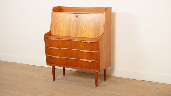 Image 1 of Vintage secretaire | Teak | 114 cm