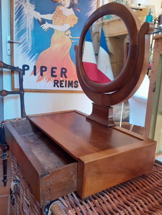 Image 1 of Antique Psyche or dressing table from the 19th century