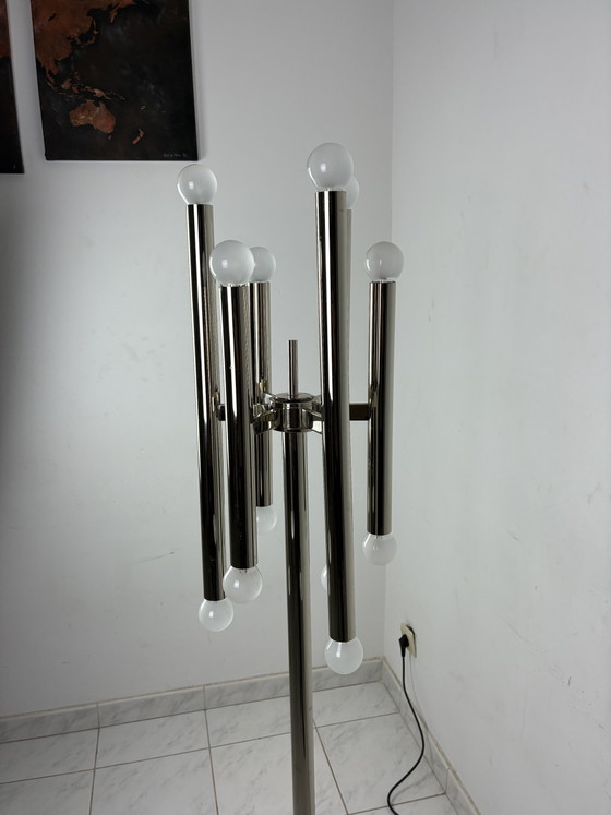 Lampada da Terra Vintage Cromata 12 Punti Luce – Lampade da terra, Chrome (photo 8 of 15)