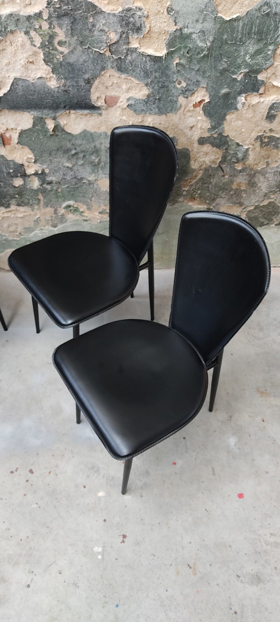 Image 1 of Esszimmerstühle im postmodernen italienischen Design