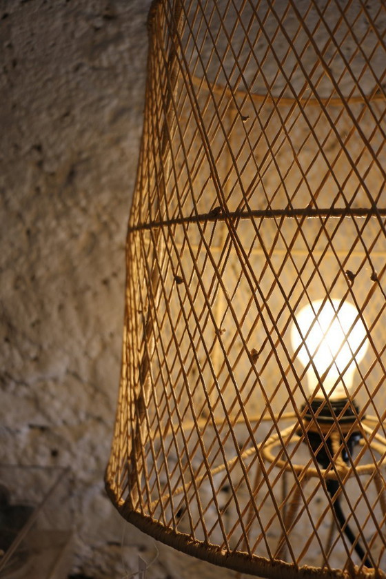 Image 1 of grande lampe de table en Raffia Tine K Home - neuf