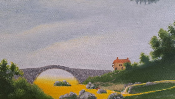 Eveningmist in Tuscany – Paintings & Drawings, Canvas (photo 4 of 5)