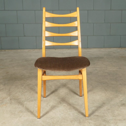 Vintage Eetkamerstoelen – Bähre Mignon Möbel – Jaren 60 – Textile (photo 2 of 18)