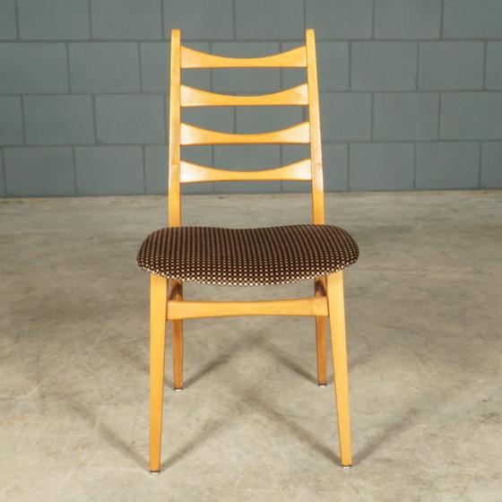 Vintage Eetkamerstoelen – Bähre Mignon Möbel – Jaren 60 – Textile (photo 2 of 18)