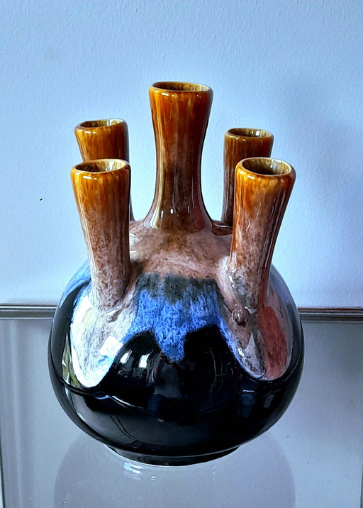 Pique Fleurs en Grès Flammé 1960