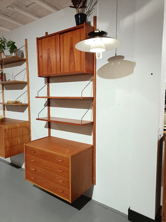 Image 1 of Vintage wandsysteem| PS System Denmark | Teak