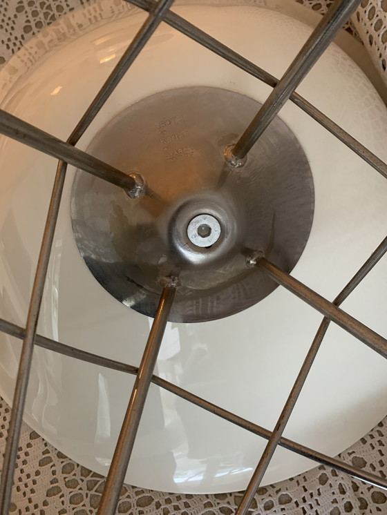 Image 1 of 4 sedie a secchiello bianche Philippe Starck Kartell EROS, base Eiffel