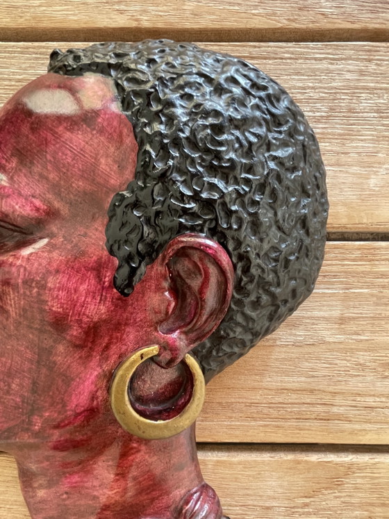 Image 1 of Set of vintage wall masks R. Scali