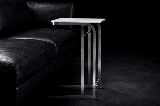 Image 1 of Vintage Mid-Century Italian Modern White Coffee Tables Carlotta by Antonio Citterio for Flexform, 1997, Set of 2