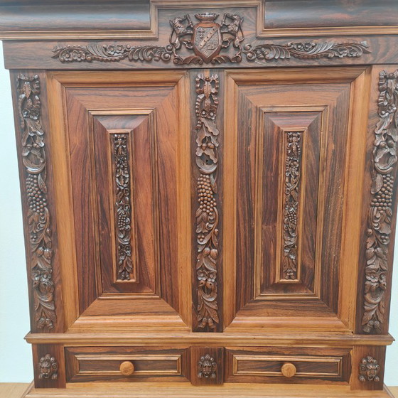 Image 1 of Mobile buffet antico vintage, armadio, guardaroba smontabile