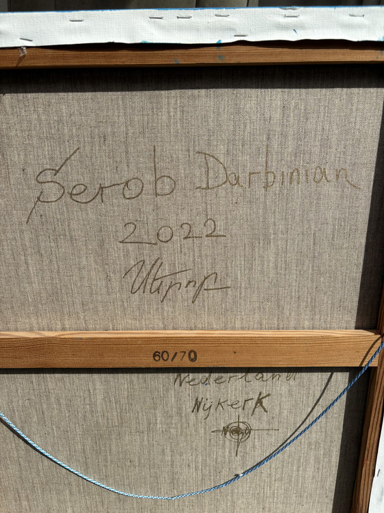 Image 1 of Schilderij kunstschilder Serob Darbinian 60x70 cm