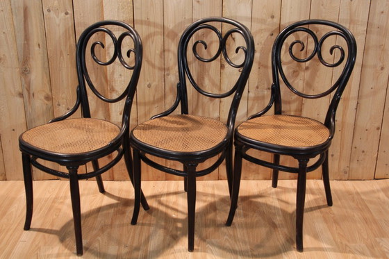 Image 1 of Sedie serie 6 di Thonet modello n. 2 1870/80