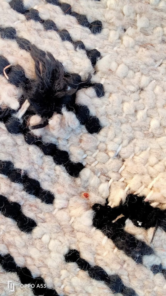 Image 1 of Handgeknoopt Berber kleed wol 214x91cm