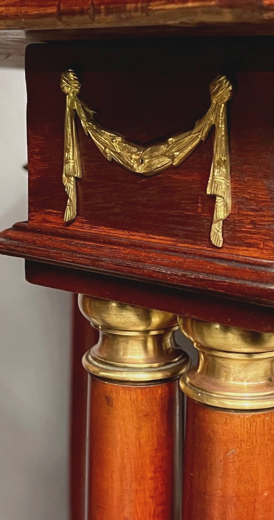 Table de centre guéridon classique de style Empire. – Tables d'appoint (photo 5 of 6)