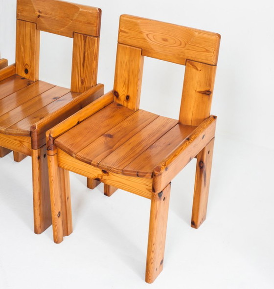 Vintage Table and Chairs Designed by Silvio Coppola for Fratelli Montina – Dining set, Wood (photo 9 of 14)