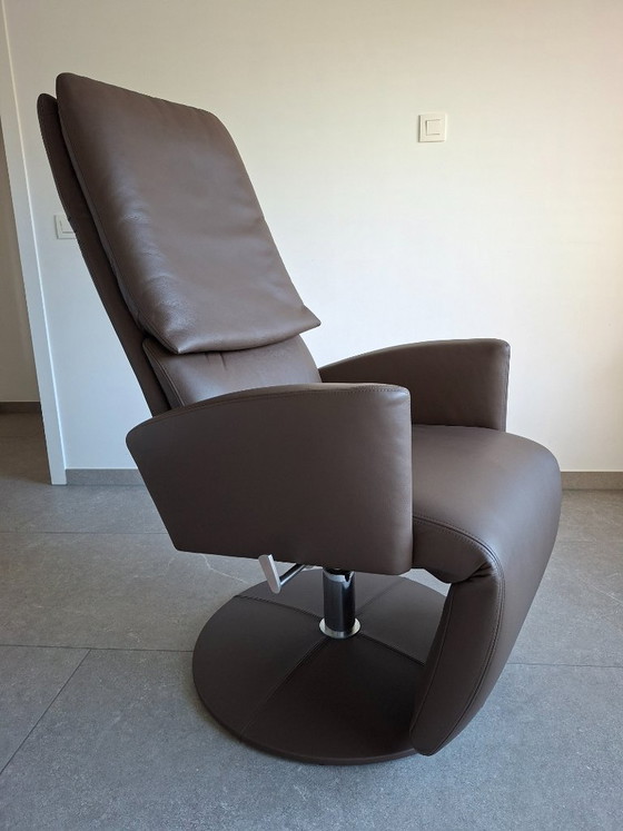 Fauteuil inclinable en cuir Durlet Aston – Design par Anita Schmidt – Fauteuils d'appoint, Leather (photo 5 of 15)