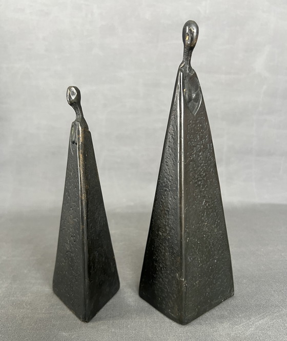 Image 1 of Sydney Kumalo (1935–1988) Scultura in bronzo di una donna