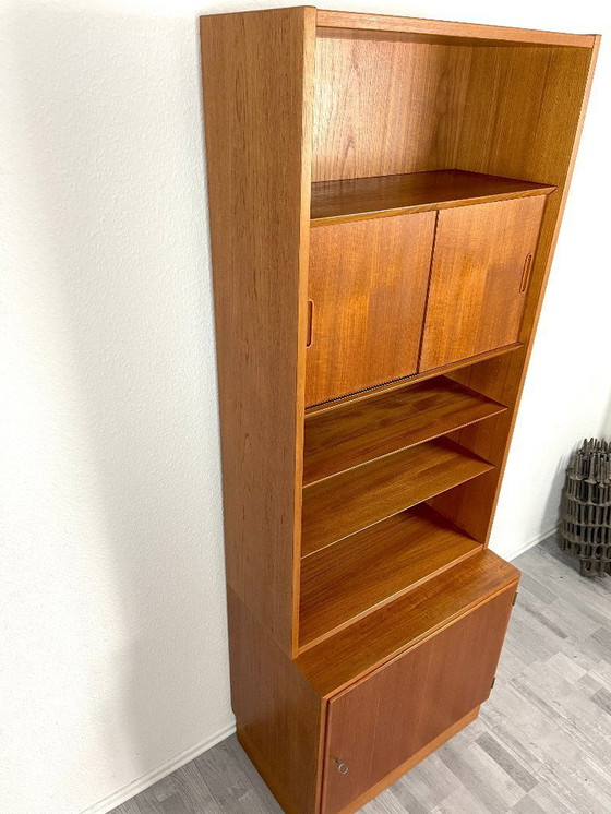 Image 1 of Poul Hundevad Teak Cabinet Wandregal Wandschrank