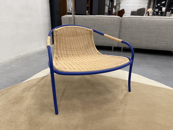 Image 1 of Spectrum De Puk SZ 19 Fauteuil Pitriet Blauw