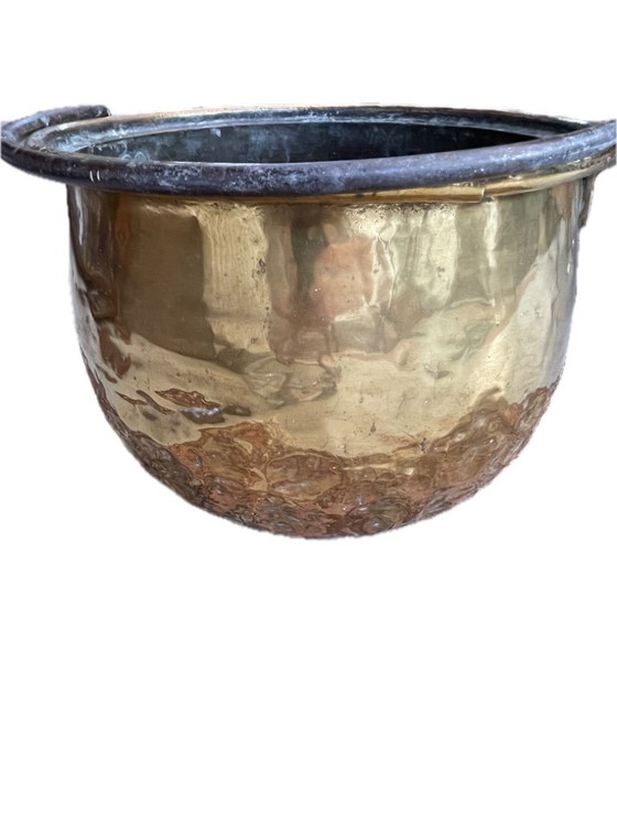 Antiker Kupferkessel – Dekorative Objekte, Copper (photo 3 of 5)