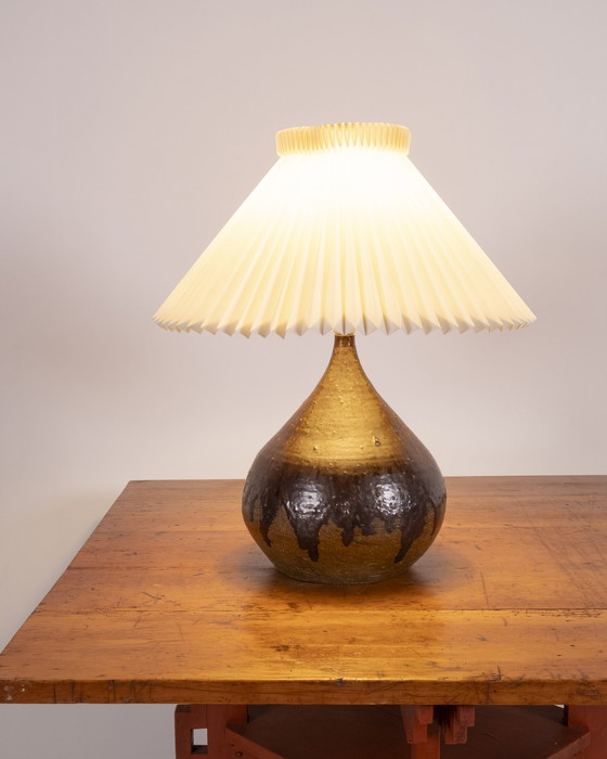 Image 1 of Flemming Ross Keramische Tafellamp, jaren 1960 Denemarken