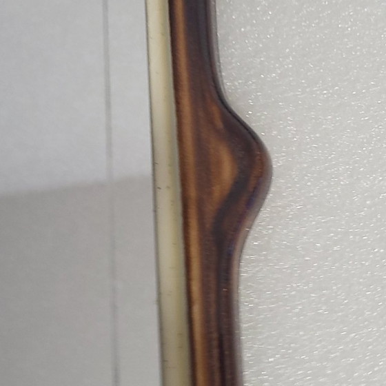 Image 1 of Espejo de cerámica esmaltada mayólica, Schramberg, 1950-60