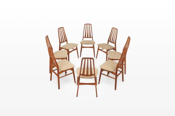 Set of 8 dining chairs by Vamdrup Stolefabrik, Denmark 1960s – Scandinavian (photo 8 of 16)