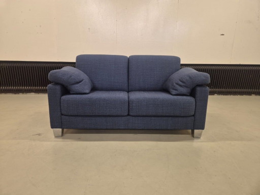 50% SHOWROOM OUTLET - de Sede DS17 - 2-seater Sofa - Blue