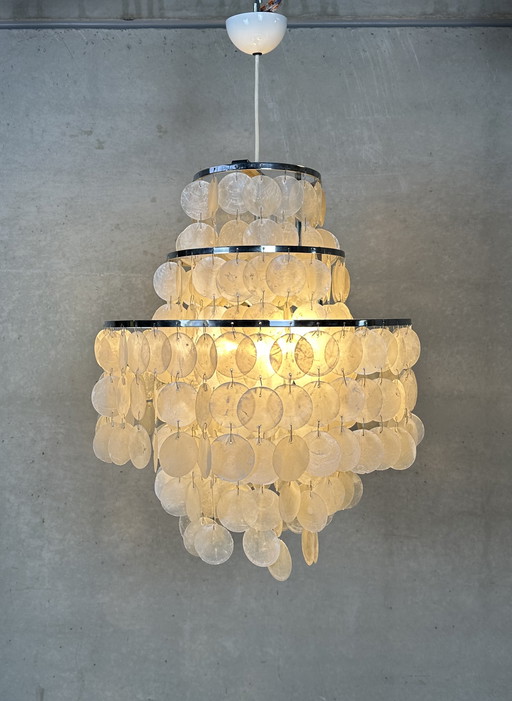 Vintage XL shell chandelier