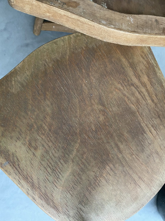 2x Thonet Stuhl – Esszimmerstühle, Holz (photo 9 of 10)