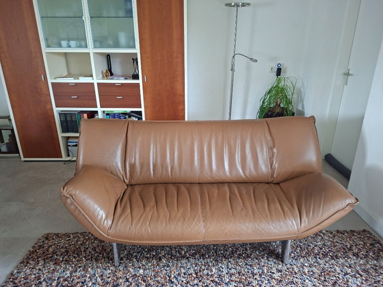 Leolux Tango 2 seaters terracotta, Leather, Brown (photo 2 of 5)