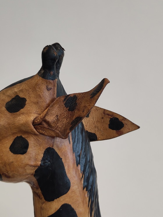 Image 1 of Giraffa in pelle vintage